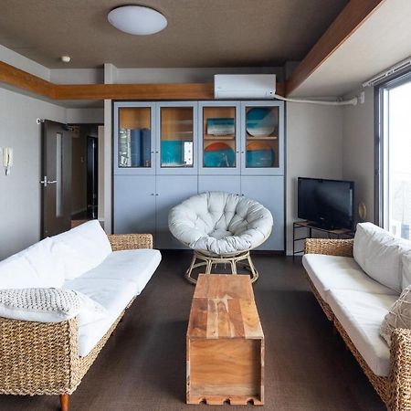 海まで徒歩1分。最上階の角部屋！アクセス抜群オーシャンビュー でのんびりstay Agarie Bagian luar foto